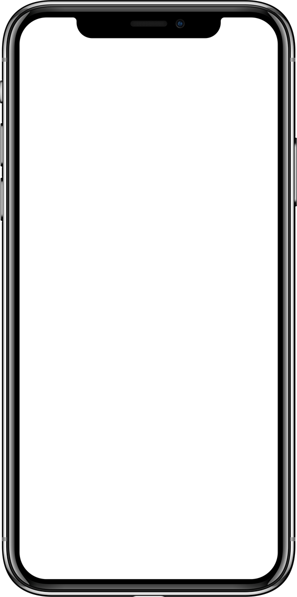 New Realistic Mobile Phone Smartphone Mockup with Blank Screen I